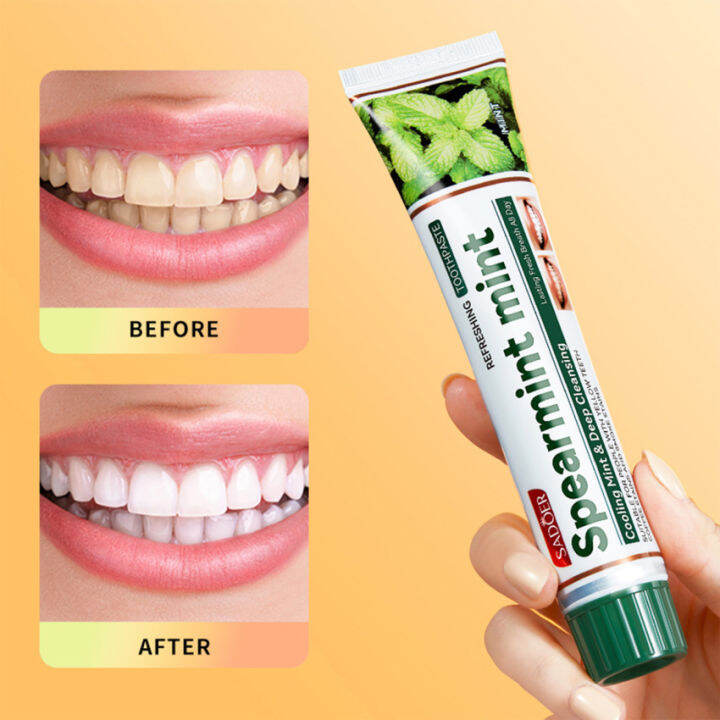 Tooth Whitening Toothpaste To Remove Tartar, Bad Breath And Yellowing