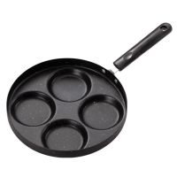 Four-hole Frying Pot Thickened Omelet Pan Non-stick Egg Pancake Steak Pan Cooking Egg Ham Pans Breakfast Maker Frying Pan