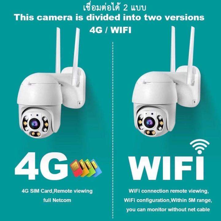 กล้องวงจรปิดกล้องใช้ภายนอกแบบใส่ซิมการ์ด-icsee-4g-3-0mp-ใหม่ล่าสุด2021-onvif-full-color-ptz-wifi-มีภาษาไทย-2-way-audio-ไฟ-led-ราคาถูก-กล้องวงจรปิด-กล้องวงจรปิด-wif