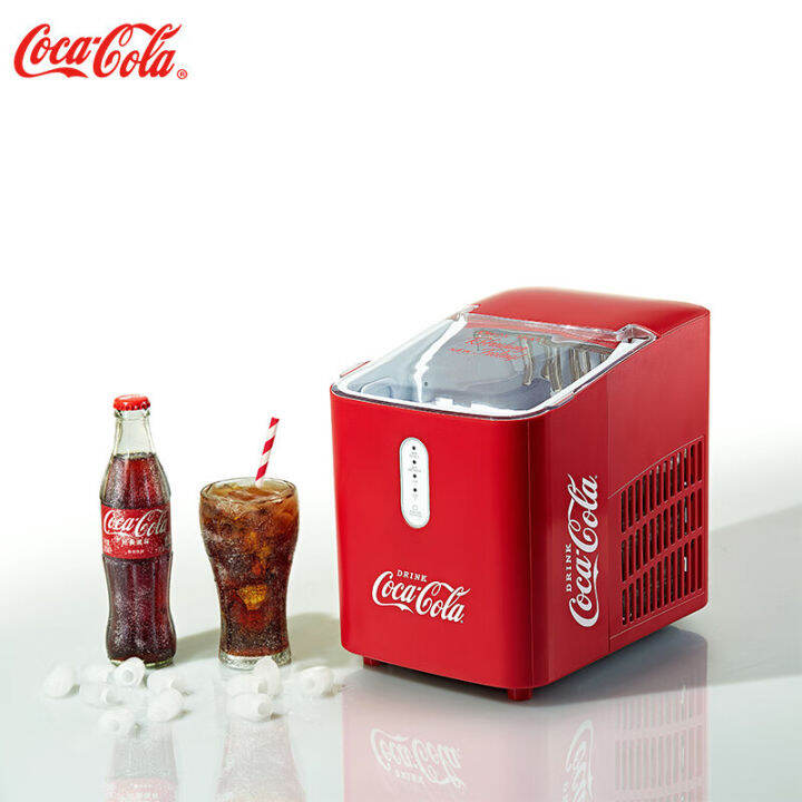 Coca Cola Retro Ice Maker Small Home Dormitory Student Mini Fully