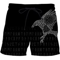 [Gexing fabrics] 2021 Viking Tattoo Polynesian Style 3D กางเกงขาสั้นผู้ชายฮอตฤดูร้อนฮิปฮอปฮาราจูกุใหม่กางเกงขาสั้นสำหรับชายทะเล Streetwear