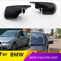 กรอบหุ้มกระจกหลังรถยนต์ที่กระจกมองหลังปกสำหรับ BMW E46 318I 318D 320D 320I 323I 325I 328I 330D 330I 330Xi 1998-2005อุปกรณ์เสริมรถยนต์