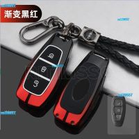 ฝาครอบ Kunci Remote Mobil ซิลิก้าเจลอัลลอยปลอกสำหรับ Ford Focus 3 4 ST Mondeo MK4 MK3 Kuga 2013 2014 2015 2017 2018 Zai29557