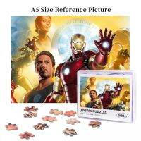 Iron Man (7) Wooden Jigsaw Puzzle 500 Pieces Educational Toy Painting Art Decor Decompression toys 500pcs