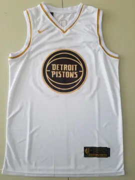 Derrick Rose #25 Men's Embroidered Basketball Jersey, Detroit Pistons New  Season Sleeveless Basketball Uniform, Breathable Polyester Sportswear  grey-XXL: Buy Online at Best Price in UAE 