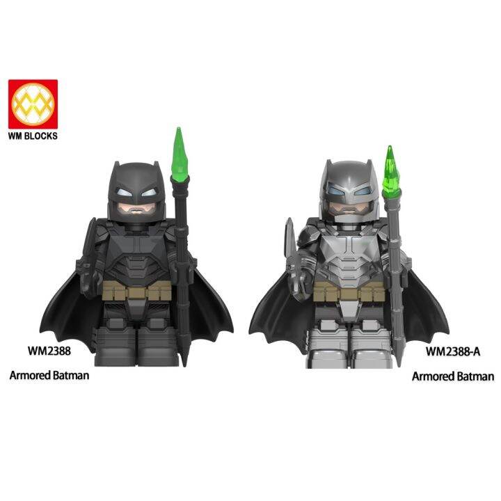 Minifigures Các Mẫu Nhân Vật Batman Amored Full Giáp Siêu Đẹp Như Hình  WM2388 WM2388-A - Đồ Chơi Lắp Ráp Mini 