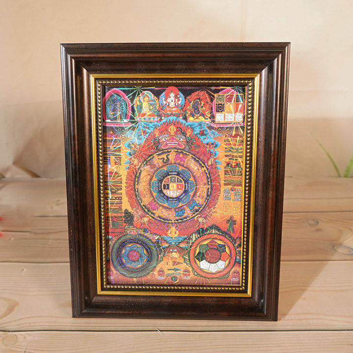 Tranh Khung Manjusri Jiugong Bagua Vẽ Tranh Thangka Để Bàn Bài Viết Tây Tạng  Phong Cách Dân Gian Tây Tạng Phật Tây Tạng Nepal | Lazada.Vn
