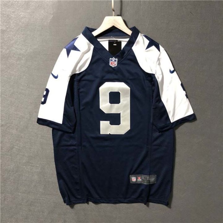 High quality embroidered jersey NFL Jersey Rugby American Football Street  Dance Hip-Hop Contrast Style Harajuku BF European Am