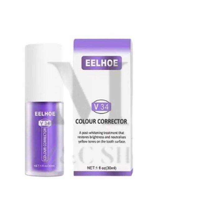 "CHERRY BLOSSOM" EELHOE 30ml V34 Colour Corrector Teeth Whitening