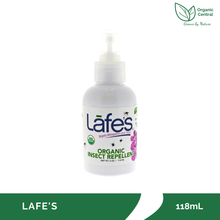 Lafe's Organic Insect Repellent 118mL Lazada PH