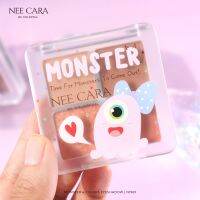 ของแท้·ส่งด่วน·ถูก♦️Nee Cara Monster 4 Color Eye Shadow #N1965 : neecara นีคาร่า มอนสเตอร์ อายแชโดว์ อายแชโดว์เนียนละเอียด เกลี่ยง่าย,??????