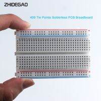 【cw】 400 Tie Points Solderless PCB Breadboard Test Protoboard Bread Board for Bus Circuit 8.5CM x 5.5CM