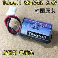 ใหม่/1ชิ้น☬♈Tekcell SB-AA02 1/2AA3.6V แบบใหม่ดั้งเดิมของเกาหลีแทนที่แบตเตอรี่ลิเธียม PLC LS14250