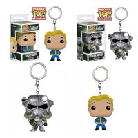 POP KEYCHAIN Fallout Pocket Power Armor Vault Boy Figures Collection Toys