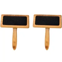 Tassel Brush Needle Felting Cleaner Comb with Handle Professional Needle Felting Hand Carders for Spinning