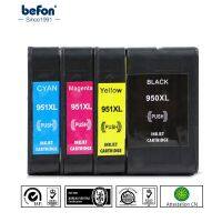 【Hot-Selling】 Befon 4ชิ้น/ล็อต950XL 951XL แทนที่เข้ากันได้สำหรับ950 951 XL หมึกสำหรับ Officejet Pro 8100 8600เครื่องพิมพ์