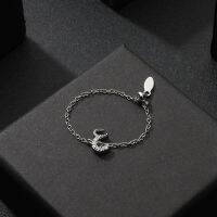 【HOT】❀ New Design Womens Fashion Arabic Letters Adjustable Chain Rings Arabian Jewelry Accessory