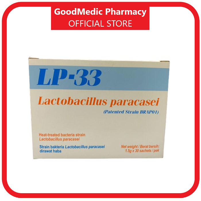 LP33 Lactobacillus paracasei 1.5g X 30 Lazada