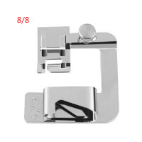 12”34"1"Sewing Machine Presser Foot Hemmer Foot Set for Low Shank Sewing Machine Compatible with Singer Brother Babylock