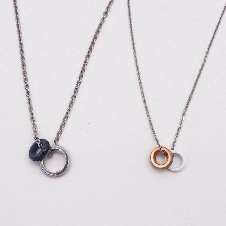 Me&U Eternity Couple Necklace Lazada PH