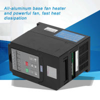 อินเวอร์เตอร์ความถี่ตัวแปรอินพุตเฟสเดียว 95135V เอาต์พุต 3 เฟส 110V A24015 1.5kw