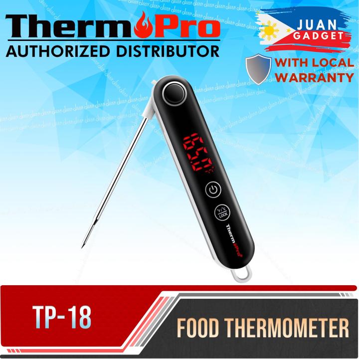 ThermoPro TP19H Digital Meat Thermometer for Cooking with Ambidextrous  Backlit, Waterproof Kitchen Food BBQ Grill Smoker Oil Fry Candy Instant Read