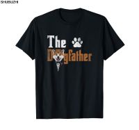 Mens the Dogfather Akita Inu Dog Dad Tshirt Fathers Day 2023 High Quality Brand t Shirt Casual Short Sleeve O-neck Fashion Printed 100% Cotton Summer New Tops Round Neck Cheap Wholesale Funny t Shirt Branded t Shirt Men Unisex Pop Style Xs-3xl fashion