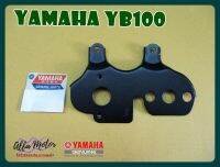 YAMAHA YB100 SPEEDOMETER BRACKET "BLACK" STEEL "GENUINE PARTS" #ขายึดมิเตอร์ ของแท้ ขายึดไมล์ ขายึดมาตรวัดความเร็ว เหล็กชุบดำ