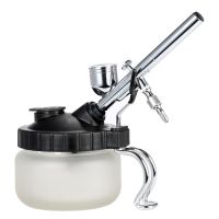 Airbrush Washing Set Pot Air Holder Paint Cleaning Jar Bottle Needle Nozzle Spray Machine Tools 【hot】