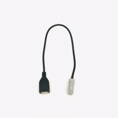 สาย USB TOYOTA โตโยต้า สายต่อ USB ตรงรุ่น TOYOTA สำหรับวิทยุเดิมจากโรงงาน แต่เพิ่ม USB (ตัวเมีย)