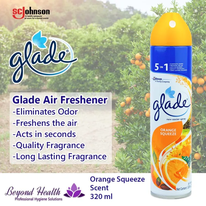 Glade Air Freshener Orange Squeeze Scent 320ml Lazada PH
