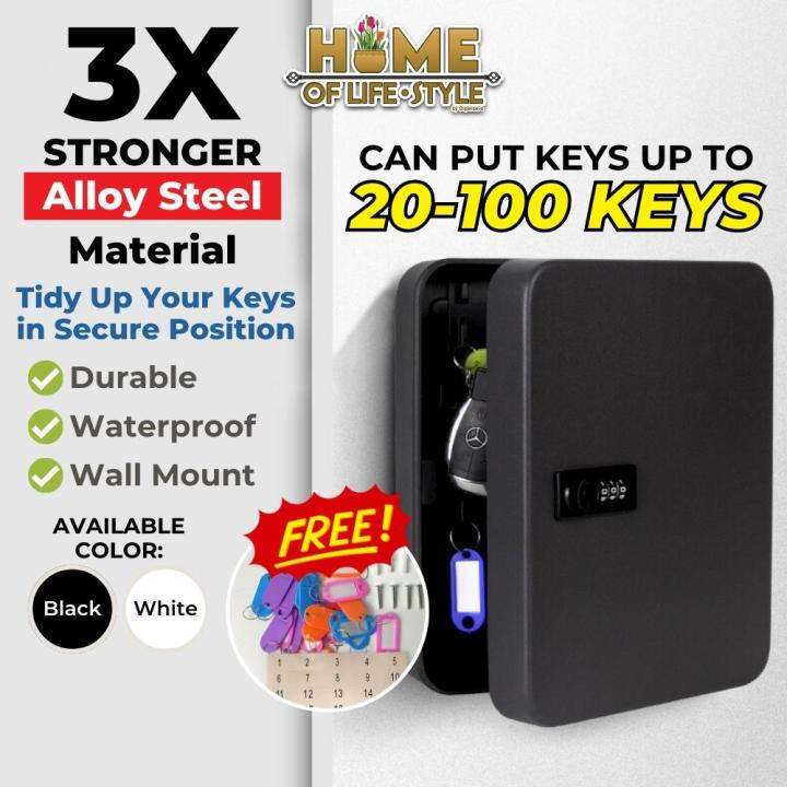 HOLS Key Box Holder Key Storage Password Safety Key Lock Box