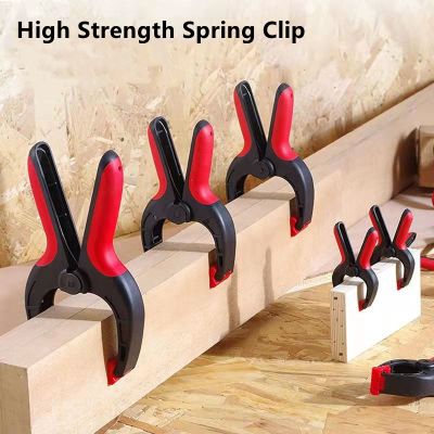 3/4/6/9Inch Heavy Duty Woodworking Plastic Spring Clamp DIY Woodworking Tools Extra Large Plastic Nylon Clamps For Spring Clip