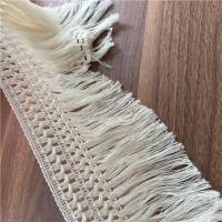 [HOT!] 5Yard/Lot 12CM Handmade DIY Cotton Lace Trim Tassel Fringe Accessories Beige Clothing Curtain Table Sweater Decorative M0123