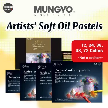 Gallery Mungyo Soft Pastel Set of 12, 24, 36, 48 & 72 (Made in