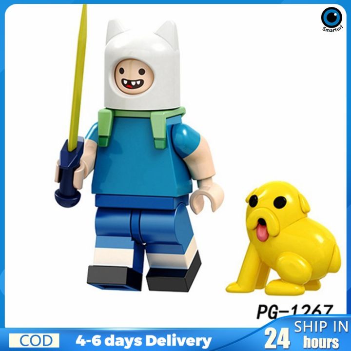 minifigures-เวลาผจญภัย-finn-jake-เจ้าหญิงบับเบิ้ลกัมหินอ่อนที่เข้ากันได้กับ-kids-toys-บล็อกตัวต่ออะนิเมะ