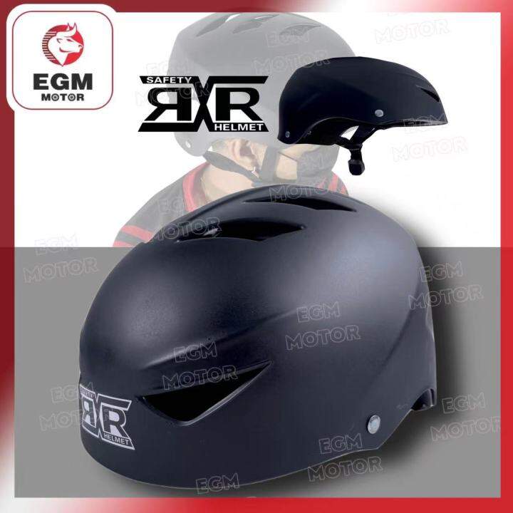 [EGM MOTORCYCLE] BIKE RXR NUTSHELL HELMET ADJUSTABLE 066E | Lazada PH