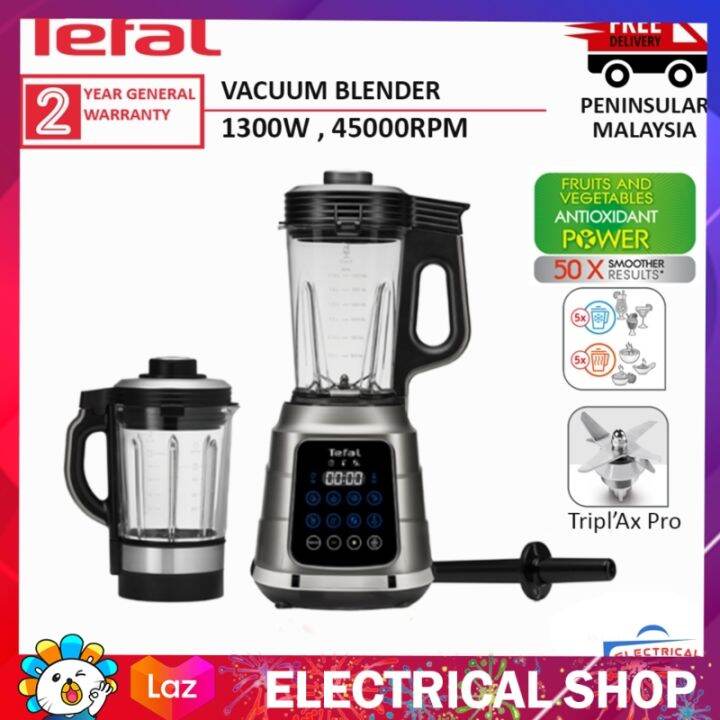 Tefal Hi Speed Vacuum Blender BL985 ( BL985A65 ) Ultrablend Boost Lazada