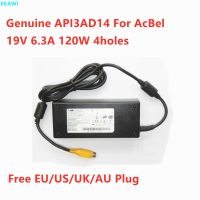 API3AD14 AcBel ของแท้19V 6.3A 120W 4รู44V0997 44V099 8อะแดปเตอร์ AC สำหรับชาร์จในแหล่งจ่ายไฟแล็ปท็อป