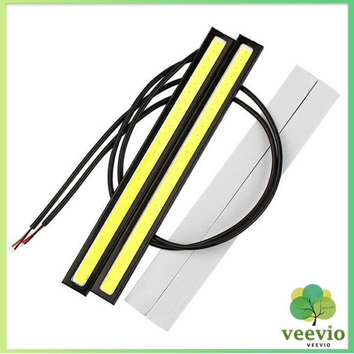 veevio-ไฟเดย์ไลท์-led-สำหรับรถยนต์-ไฟเดย์ไลท์-พร้อมไฟเลี้ยว-กลางวันไฟเดย์ไลท์-auto-car-running-lights