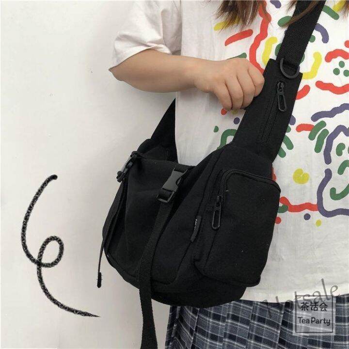 hot-sale-c16-japanese-retro-shoulder-bag-messenger-bag-women-korean-ins-sport-style-wild-largr-capacity-functional-canvas-bag-unisex-crossbody-bag