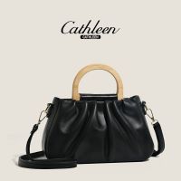 --nxkb238805♞□❄  Kathleen small bag female 2023 new tide joker niche Korea tied one shoulder inclined shoulder bag portable folding clouds bag