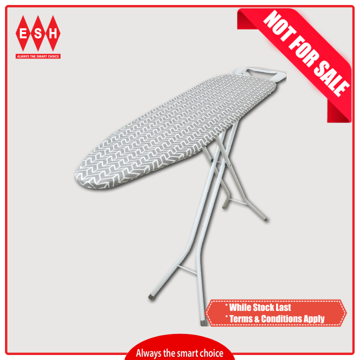 (Free Gift) Adjustable Height Ironing Board ESH Lazada