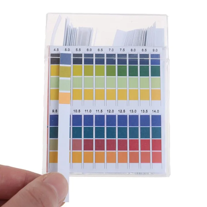 Refreshing Universal pH Test Paper Strips Test Acid Alkaline Level ...