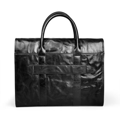 Handbag Mens Bag Braided Briefcase Bag Shoulder Bag Mens Large Capacity Horizontal Youth Lawyer Briefcase Men