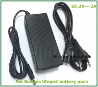 Newprodectscoming 24V chargerr 29.2V 2A chargerr 29.2V LiFePO4 Batteryy Chargerr For 8S 24V LiFePO4 Batteryy Pack Free shipping