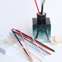 【cw】 30pcs L20/25cm D3/4mm Reed Diffuser Sticks Colored Rattan for Aromatherapy Fragrance Refill