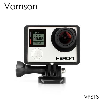 Vamson อุปกรณ์เสริมสำหรับ Go Pro มาตรฐานป้องกันบวกขาตั้งวาดรูปสามขาฐานภูเขา Vp613กล้องสกรูสำหรับ Gopro Hero 4 3 3