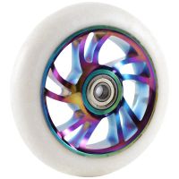 2Pcs 110mm Scooter Wheels Replacement Aluminum Wear-Resistant PU Stunt Scooter Parts Kick Scooter Accessories