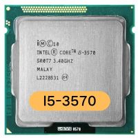 การจัดส่งฟรี lntel I5 3570 CPU Processor Quad-Core 3.4Ghz /L3=6M/77W Socket LGA 1155 Desktop CPU i5-3570 (working 100%)